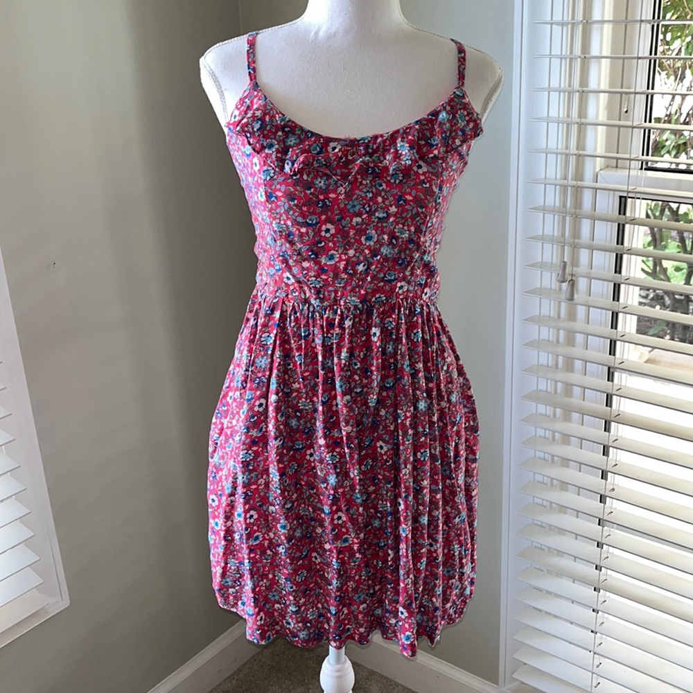 💋 3/$30 Trendy Floral Summer Dress